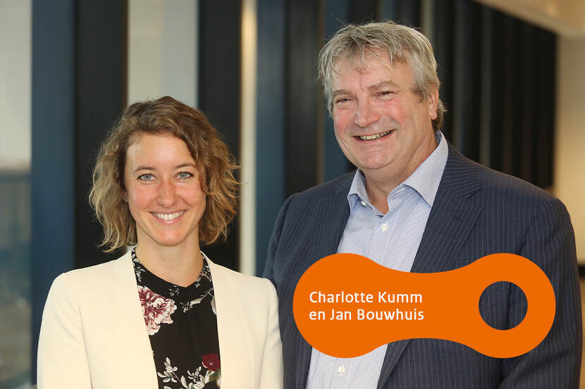 Charlotte Kumm en Jan Bouwhuis UMC Groningen