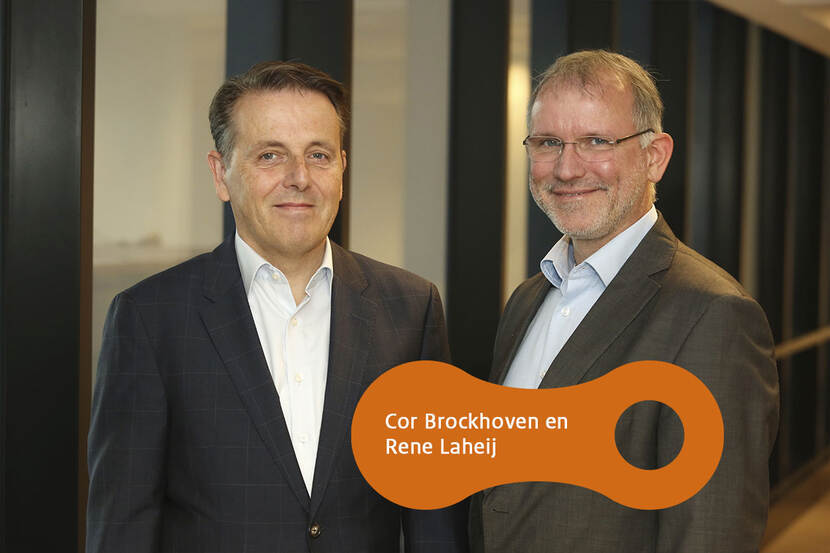 Cor Brockhoven en Rene Laheij van Enexis
